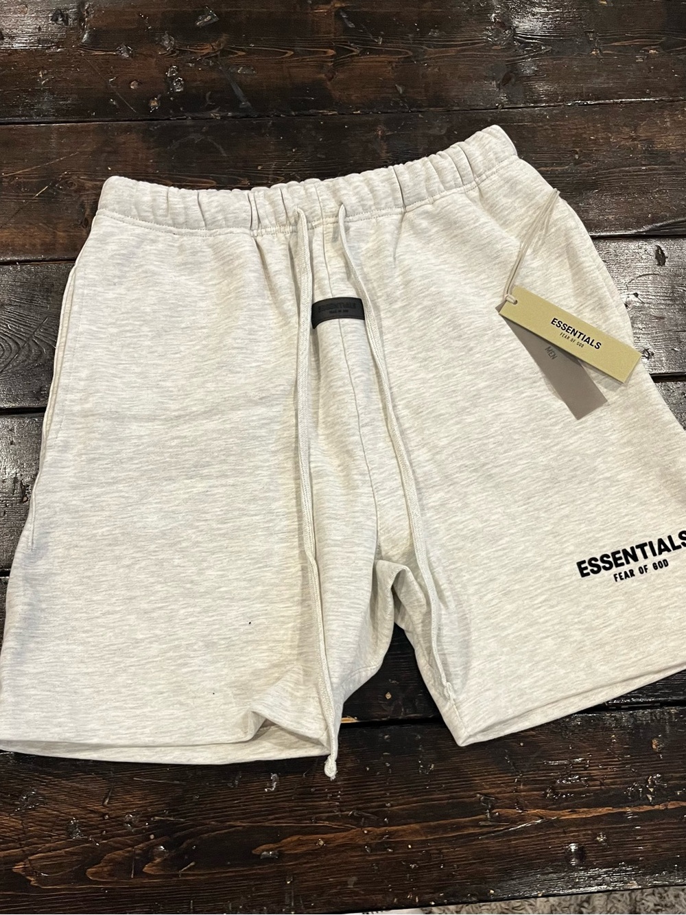 Essentials light oatmeal short